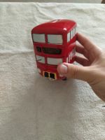 Keramik Spardose London Doppeldecker Bus – Red Bus – mit Gum