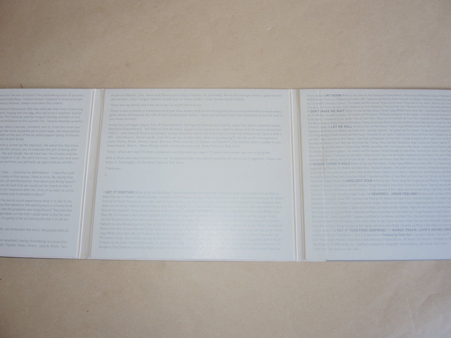 CD: CD  SEAL IV 4 – Usato da Rorschach venduto da maeck8 3
