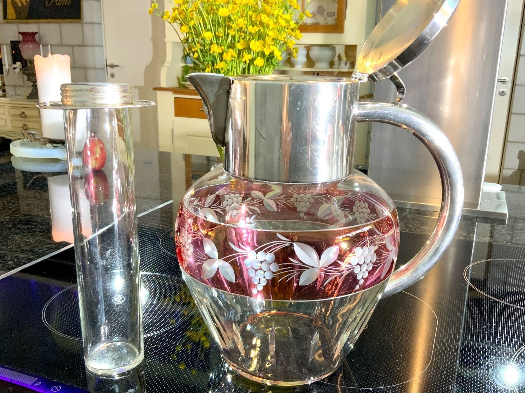 Karaffen: Vintage Saftkrug mit Kühlung – Gebraucht aus Langnau am Albis von Judithsebi 5