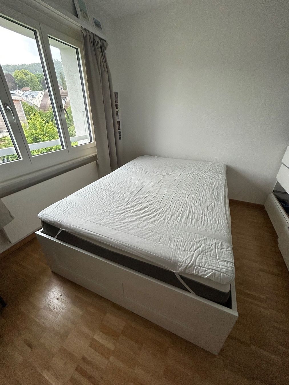Ikea Letti: Bett Ikea Brimnes 140x200 – Usato da Liebefeld venduto da man_zkl7 5