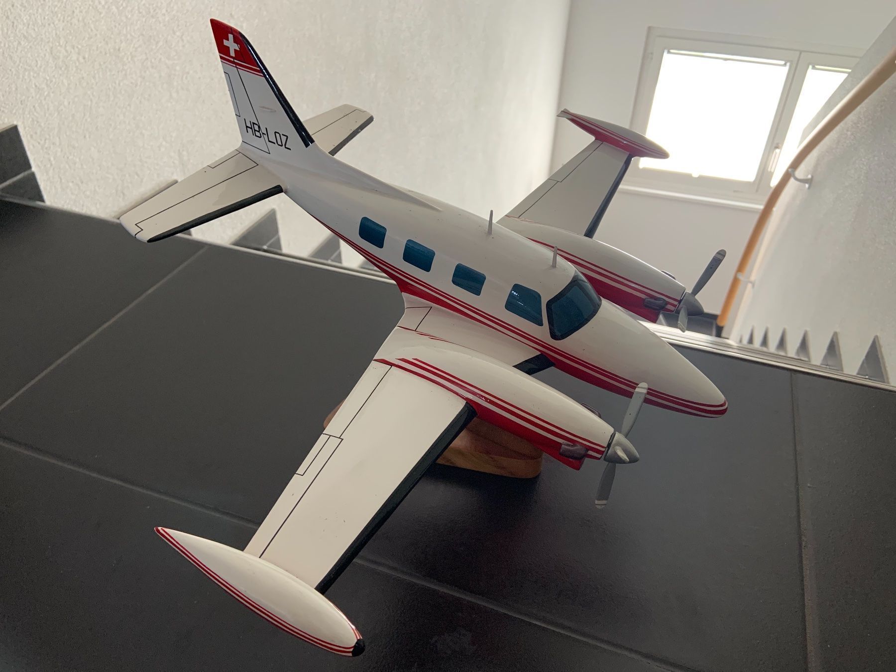 Kit di modellismo & Modellini statici: Flugzeug aus Holz – Nuovo e nell'imballaggio originale da Wilen b. Wollerau venduto da Loonyacht