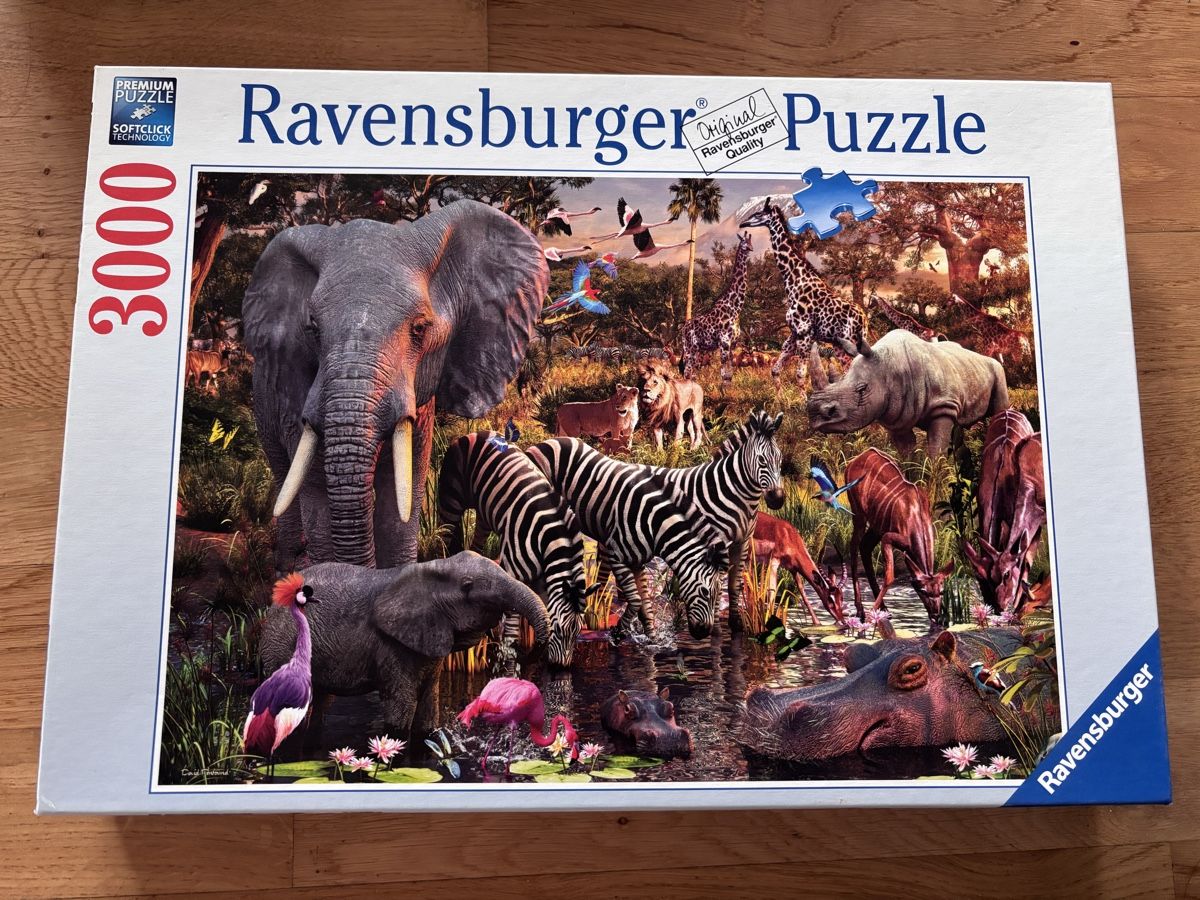 Puzzle: Puzzle Safari Ravensburger – Usato da Muri b. Bern venduto da Saldayann