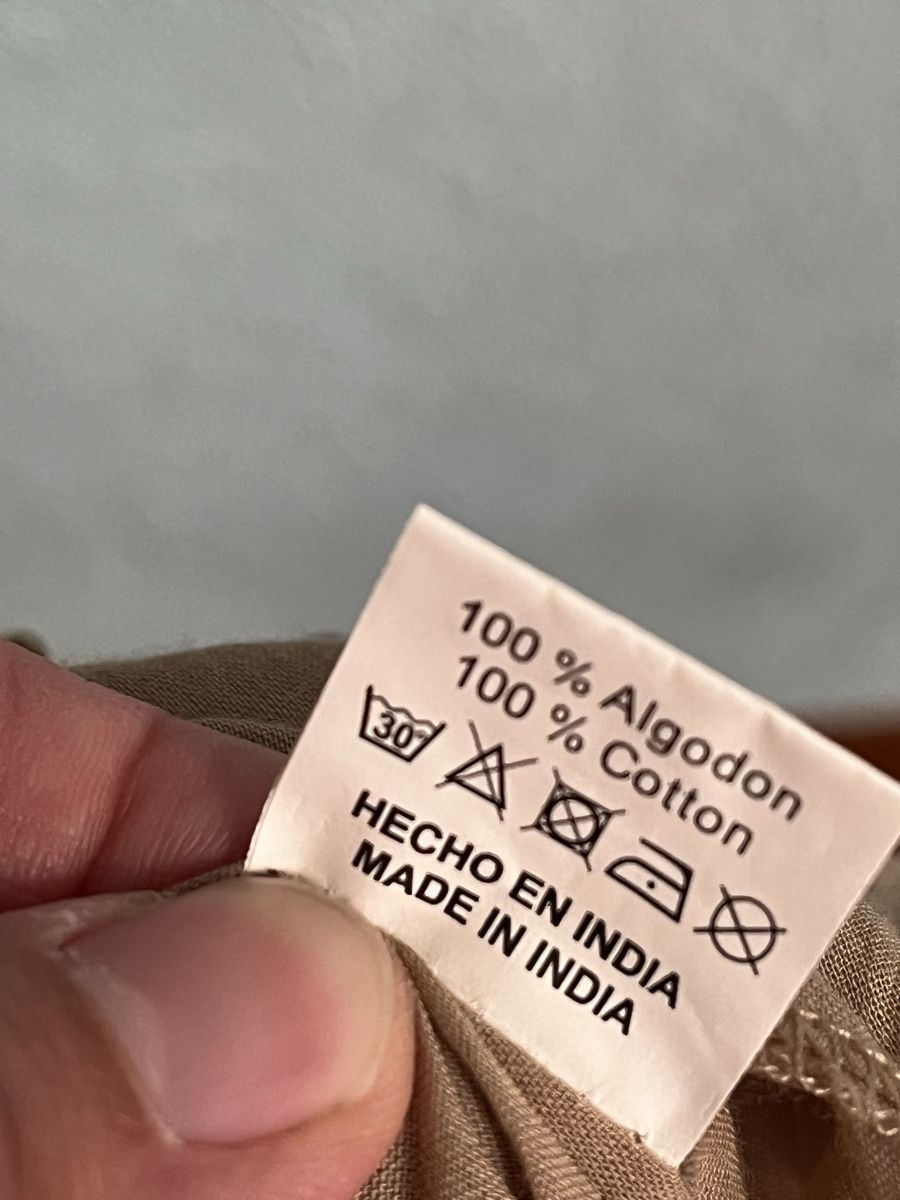 Tuniche: Tunique Bohème 100% coton beige taille unique – Nuovo (secondo la descrizione) da Genève venduto da ct_fqr8 2