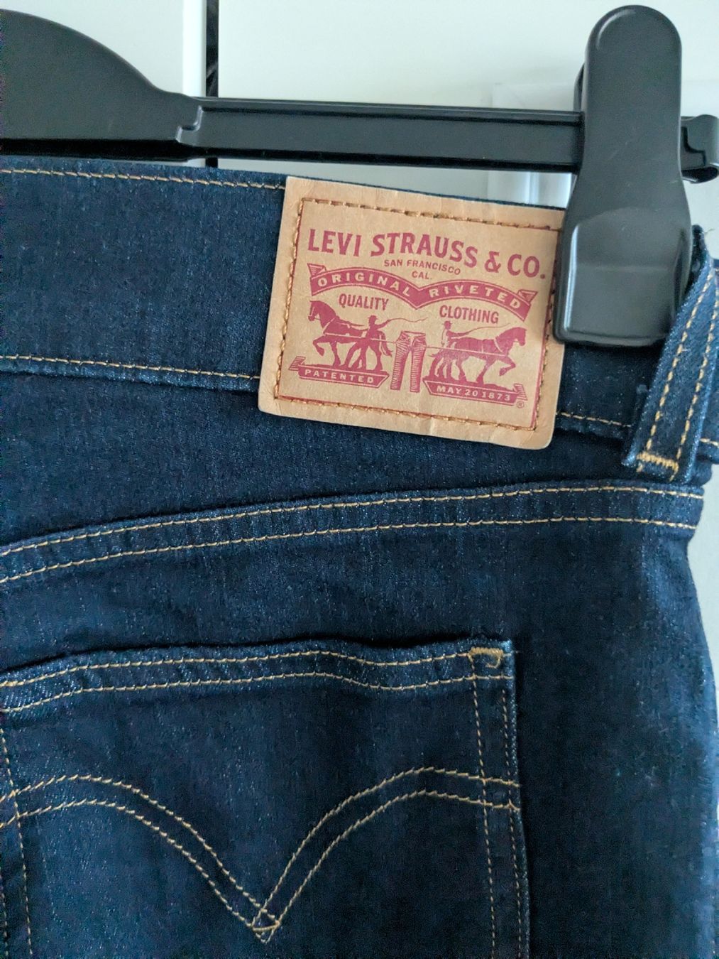 Levi's Jeans: Levi's navy blue skinny jeans – Usato da Kloten venduto da nad_ys78 2