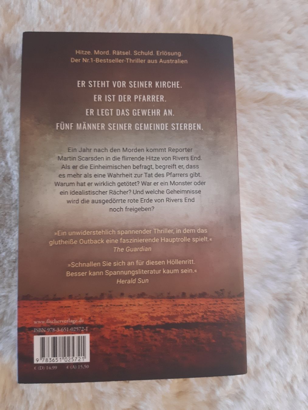 Bücher: Chris Hammer - Outback – Gebraucht aus Toffen von Gwunderegge77 1