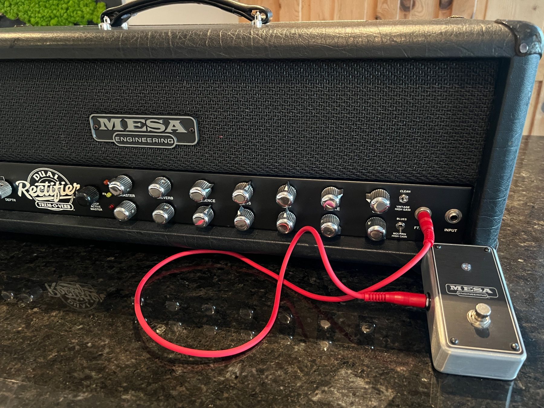 Mesa Boogie Amplificatori: Mesa Boogie Dual Rectifier Trem-O-Verb 1990's Amp – Usato da Watt venduto da Bighit1 4