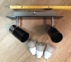 Spot Wandlampe verstellbar alle Richtungen dimmbar schwarz