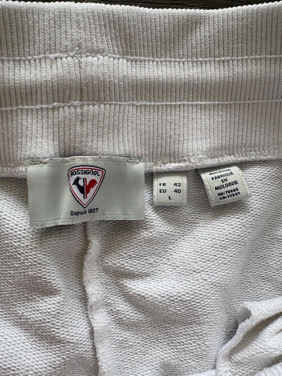 Rossignol Pantalons: Rossignol Trainingshose weiss Grösse L – Neuf (Voir description) à Triesen par ValDeMer85 1