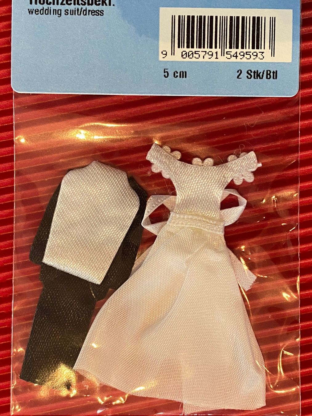 Tutte le decorazioni: Hochzeitsbekleidung "mini" – Nuovo e nell'imballaggio originale da Egg SZ venduto da irbaku 1