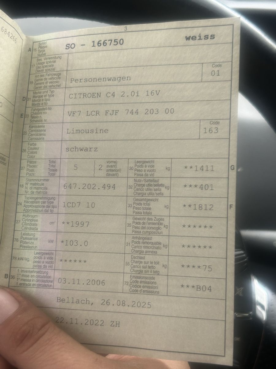 Citroën Automobili: Citroen C4 2.0i AUTOMAT  – Usato da Yverdon-les-Bains venduto da dma_njx9 5