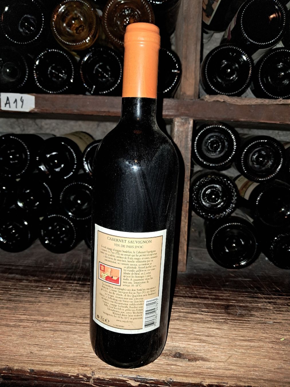 Vino: Cabernet-sauvignon pays d'oc 2002 – Nuovo e nell'imballaggio originale da Le locle venduto da juliensaran 3