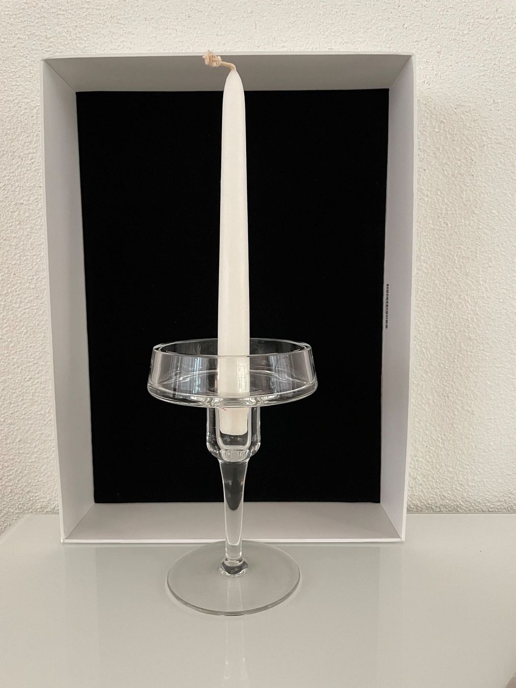 Portacandele: Kristall-Kerzenhalter / Vintage – Usato da Zürich venduto da plumita 1