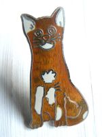 • Katze chat cat gatto Mitzi - + Versand   pin M6A.5