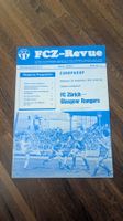 FCZ-Revue Saison 76/77, Matchprogramm FC Zürich Rangers!