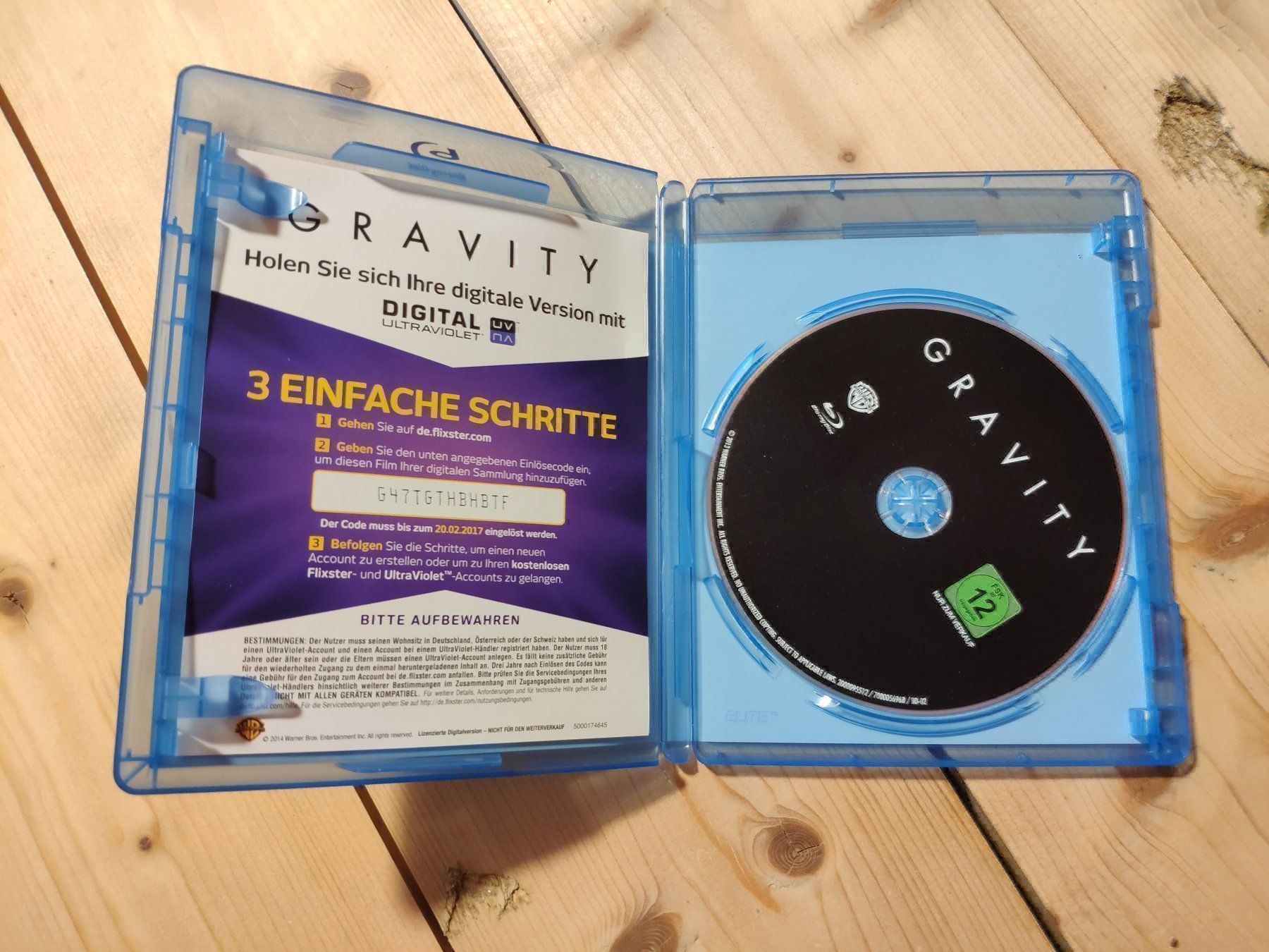 Tutti i DVDs: Gravity – Usato da Wasterkingen venduto da Palu17 1