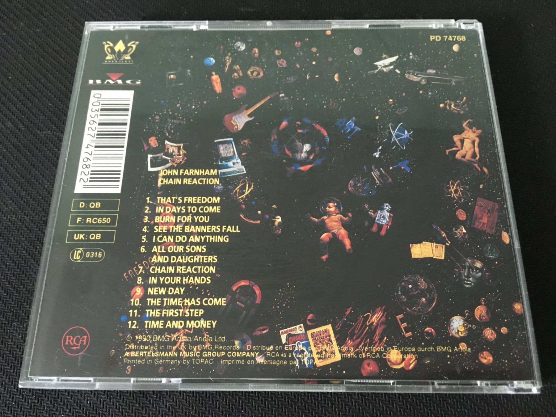 CDs: Chain Reaction - John Farnham -CD- – D'occasion à St.Gallen par MedienJoe 2