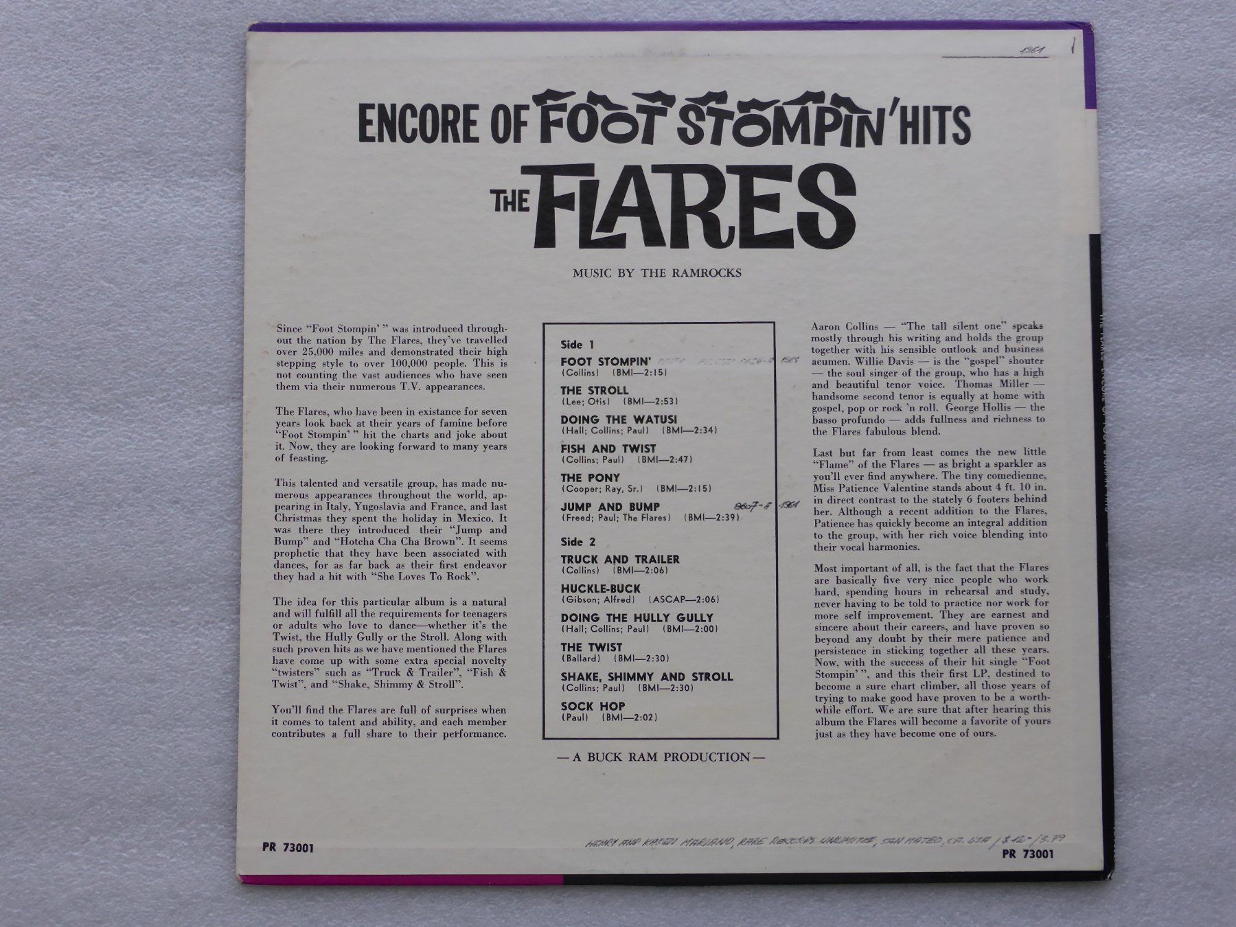 Dischi in vinile: VINYL  LP   THE FLARES – Usato da Küssnacht am Rigi venduto da Sunnestrahl 3