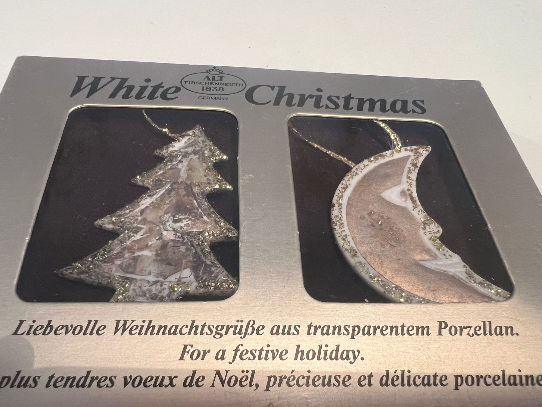Tutte le decorazioni: 2 X Weihnachtsbaumanhänger – Usato da Egg b. Zürich venduto da Brocki_Insel_Egg 2