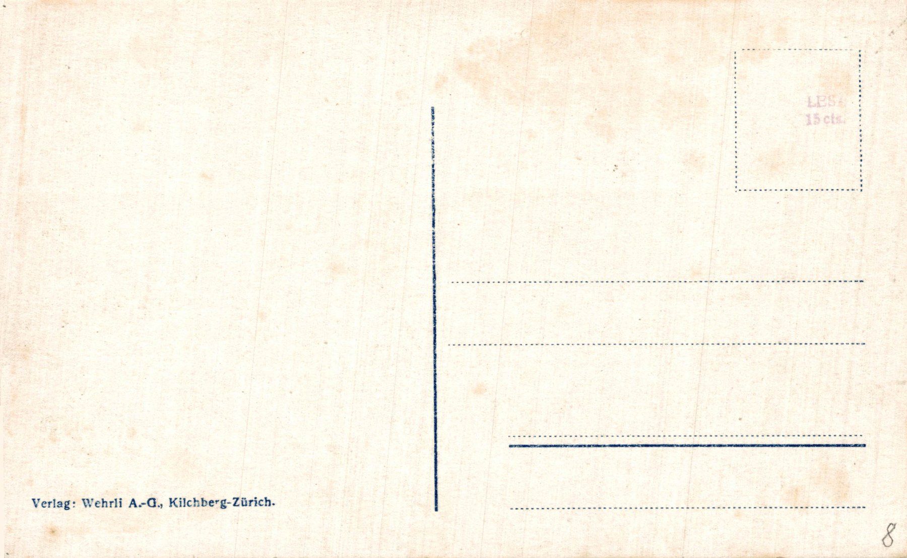 Cartoline postali: Rüschlikon – Usato da Bronschhofen venduto da Astore 1