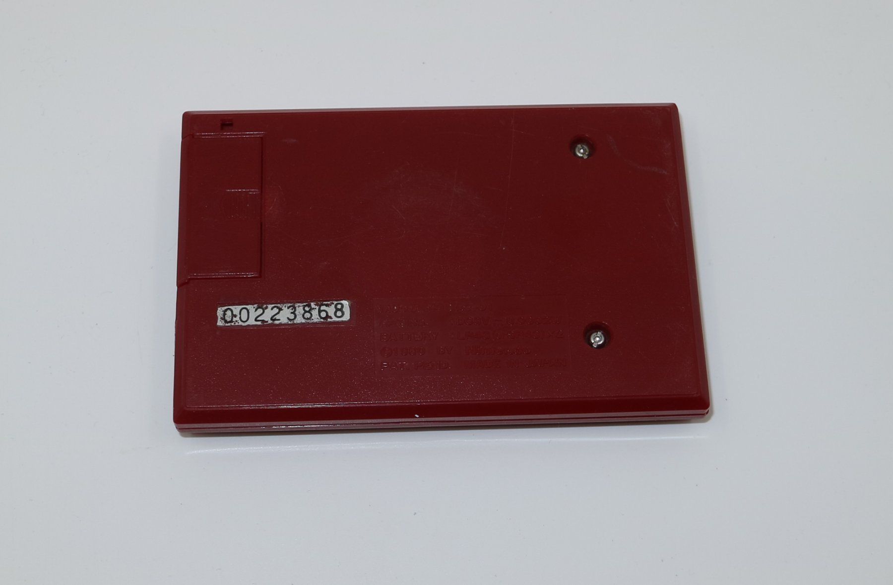 Nintendo Console: NINTENDO GAME & WATCH BALL AC-01 – Usato da Domat/Ems venduto da Ursin81 1