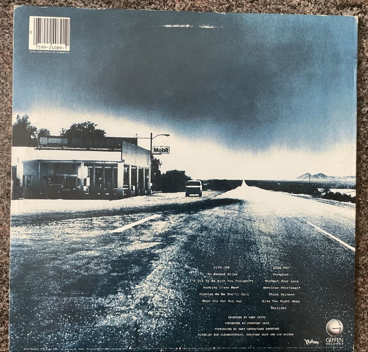 Dischi in vinile: Jimmy Barnes - same - Vinyl - Promo LP – Usato da Olten venduto da Bluespapst 1