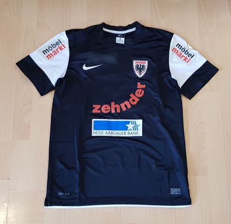 FC Aarau Nike Trikot, 2011/2012, Grosse M, Nr. 25- Teichmann