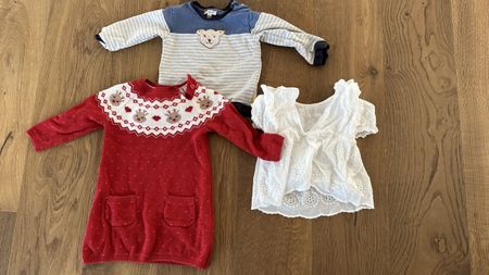Steiff, Primark, BabyClub: Mädchen Kleider Set, Gr. 86
