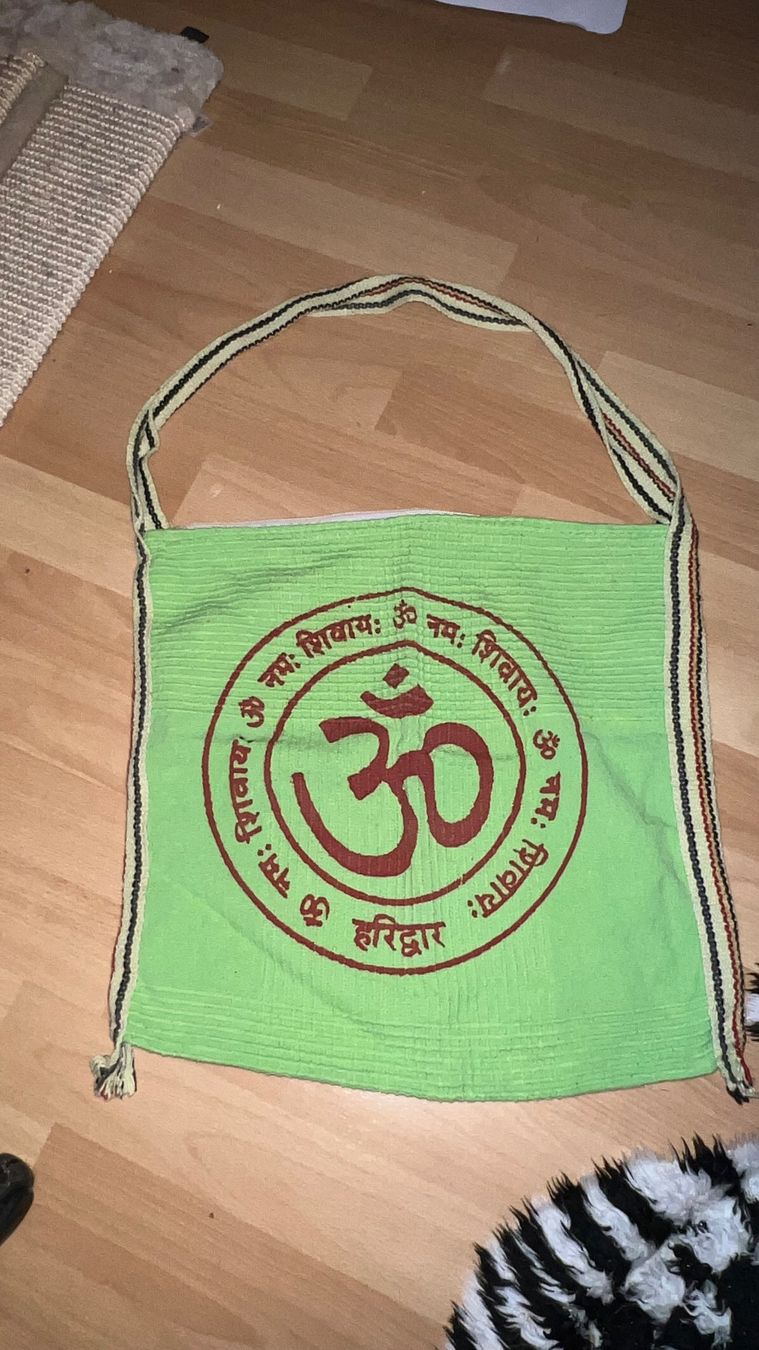 Borse da donna: • Einfache grüne Stofftasche • – Usato da Basel venduto da mendoza13