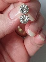 4 mm Luxury Crystal Zircon Earrings Elegant