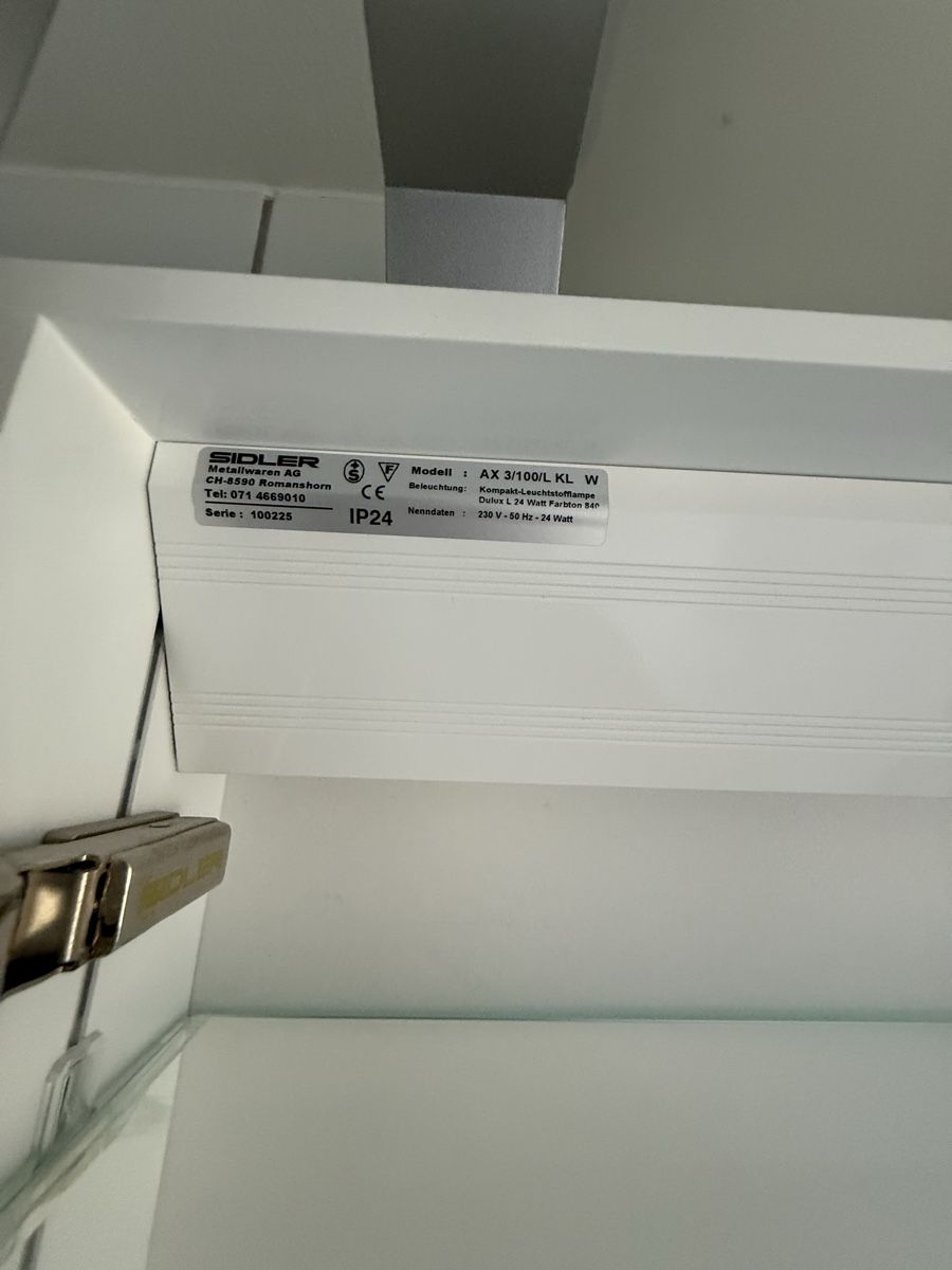 Installations & Meubles: Waschtischunterschrank 100cm mit Keramikwaschtisch – Neuf (Voir description) à Reinach BL par rom_jb5y 8