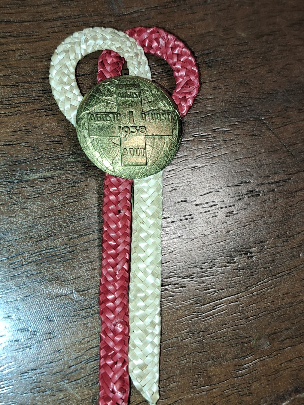 Placchette & Badge: 1.Aug.Abzeichen 1938 – Usato da Kölliken venduto da Upcycling-by-Mc-TAM 1