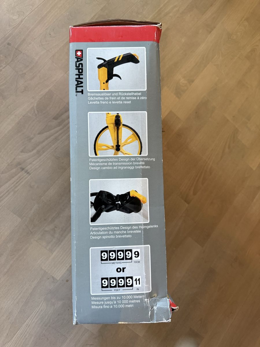 Mesurer: Asphalt Streckenmessgeraet wie neu mit Rucksack – Neuf (Voir description) à Menzengrüt par SC1973 3