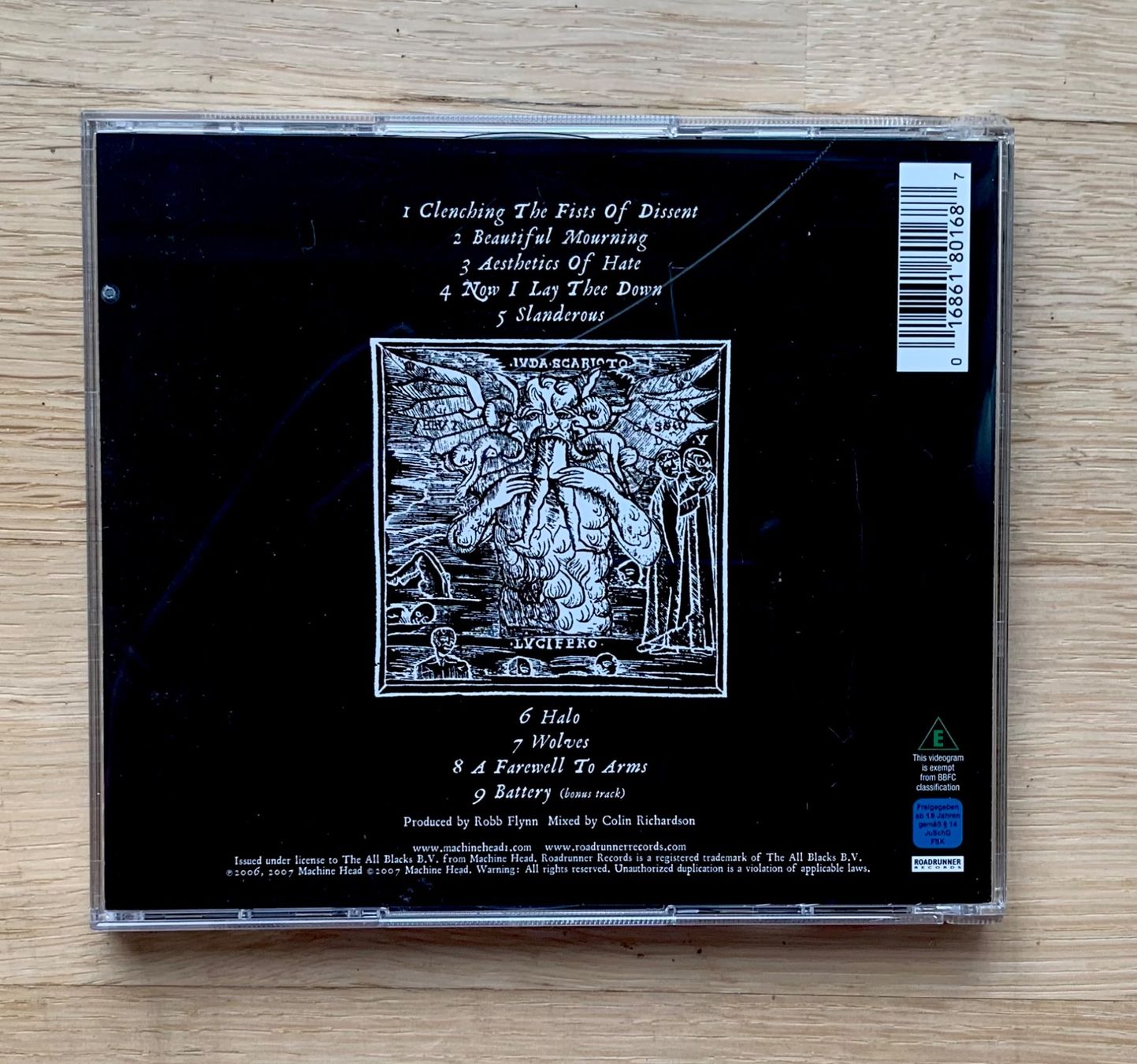 CD: Machine Head The Blackening – Usato da Zürich venduto da Fieber 2