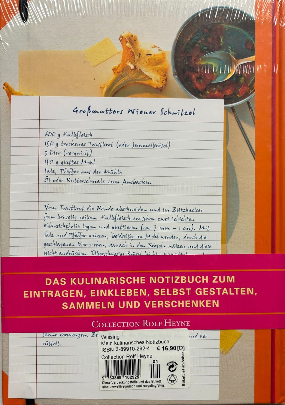 Libri: Mein kulinarisches Notizbuch – Nuovo (secondo la descrizione) da Sarnen venduto da Livres 1