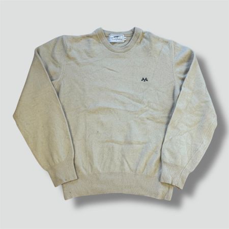 Thomas Burberry vintage lambswool womens sweatshirt 90s