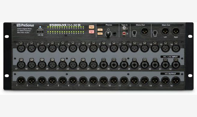 PreSonus Console di mixaggio: Presonus Rackmixer RM32ai – Usato da Lengnau AG venduto da Dornfelder