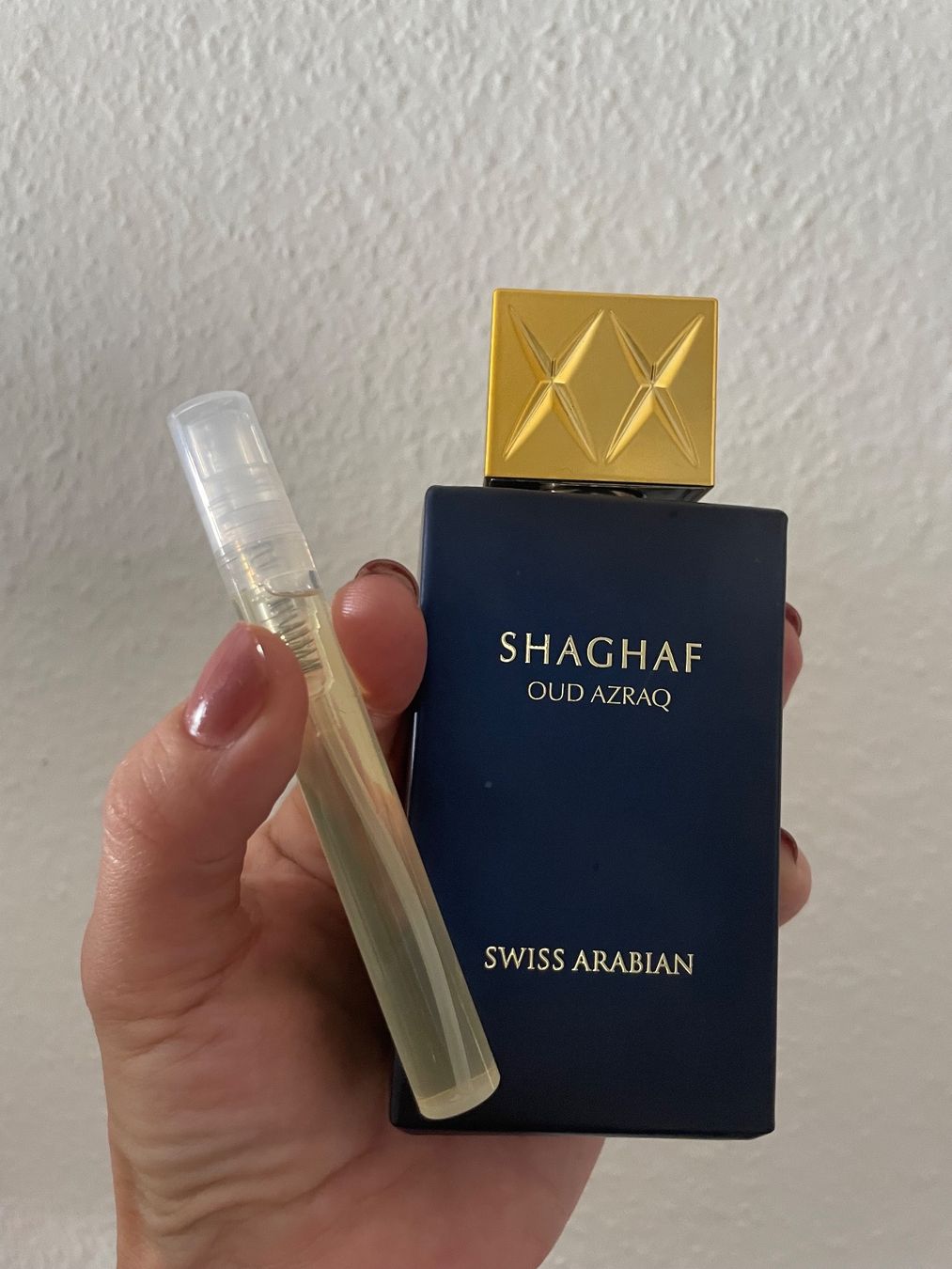 Profumi & Eau de Toilette: Swiss Arabian Shaghaf Oud Azraq EDP 5ml. Abfüllung – Usato da Zürich venduto da deruja