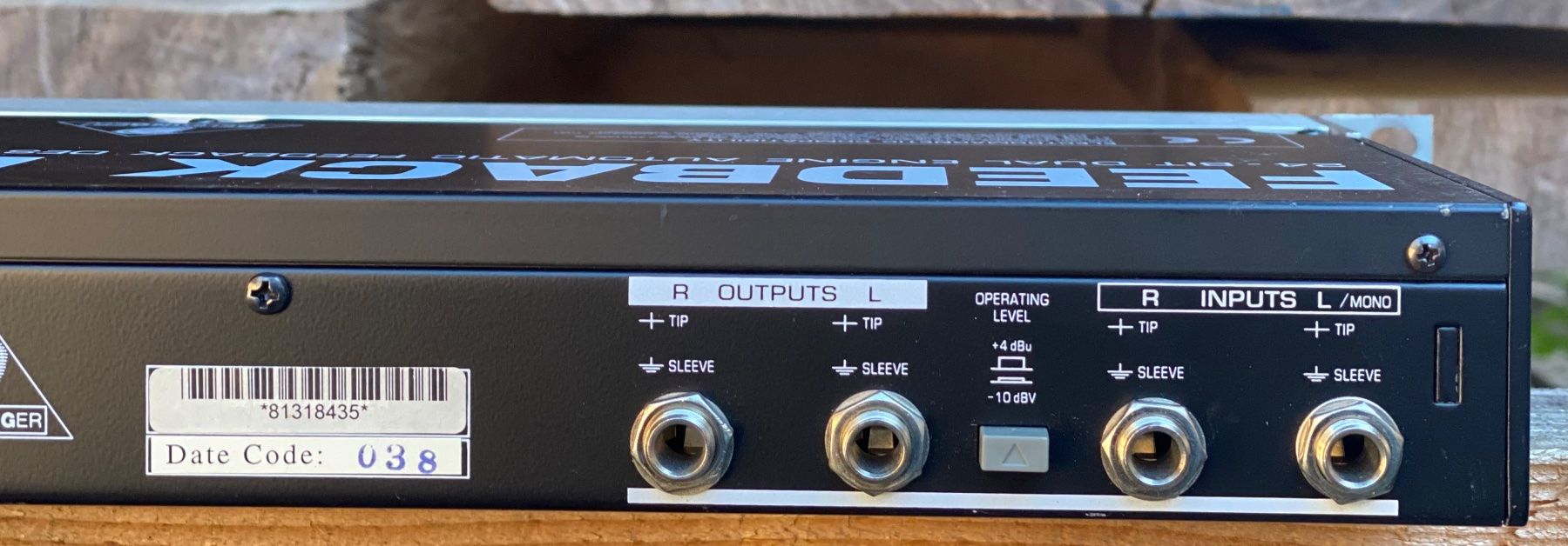 Behringer Equalizer: Behringer Feedback Destroyer DSP 1100 – Gebraucht aus Wirzweli von Kreonides 4