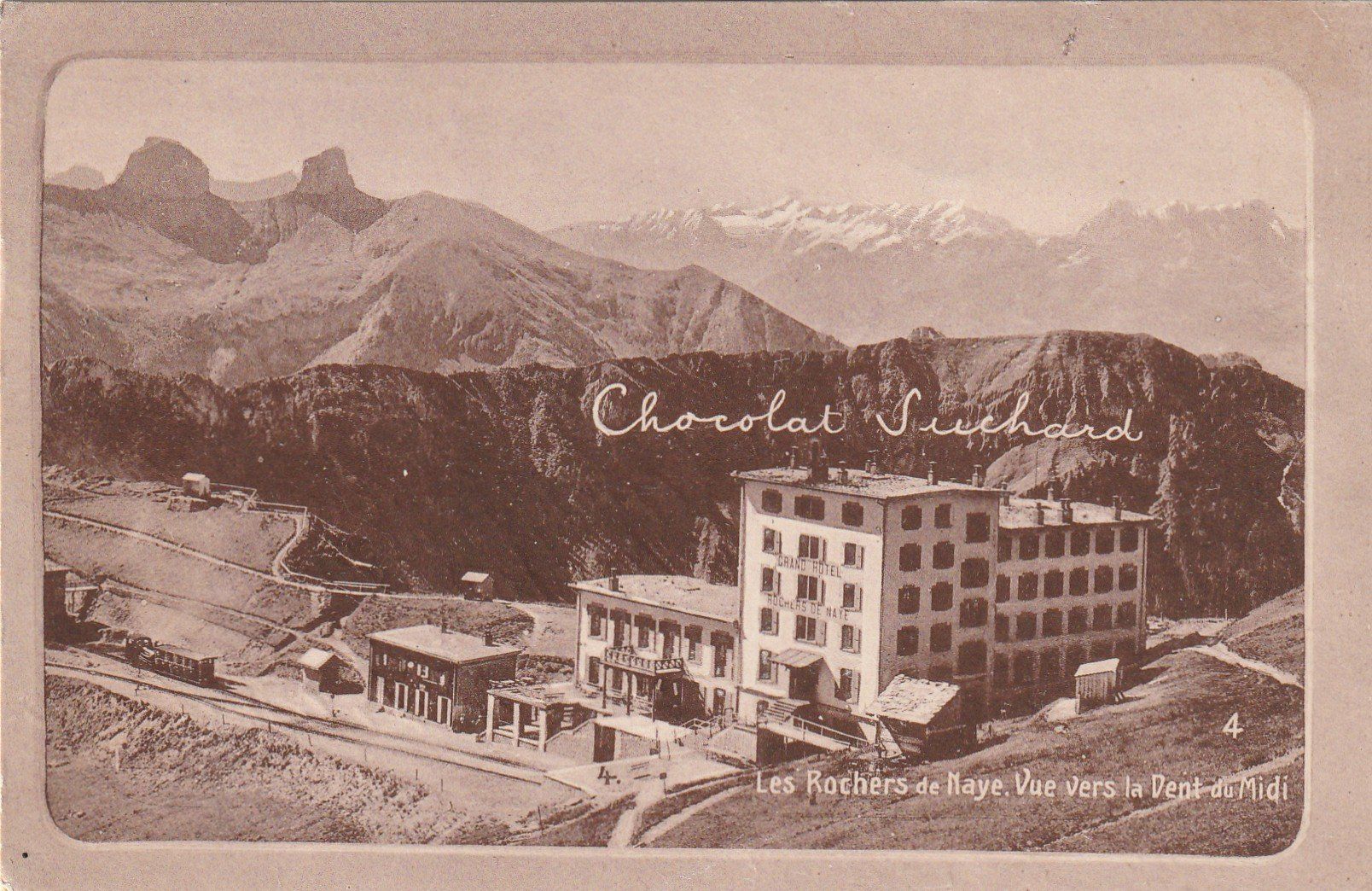 Cartoline postali: Les Rochers de Naye – Usato da Rorschacherberg venduto da fratovi2