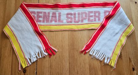 FC Arsenal London vintage Fan Schal "Super Reds" England