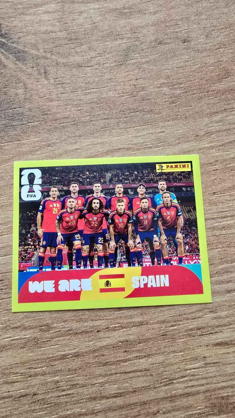 Panini Carte collezionabili: Panini WM 2026 Spain Team – Nuovo (secondo la descrizione) da Seewen SZ venduto da mads_around