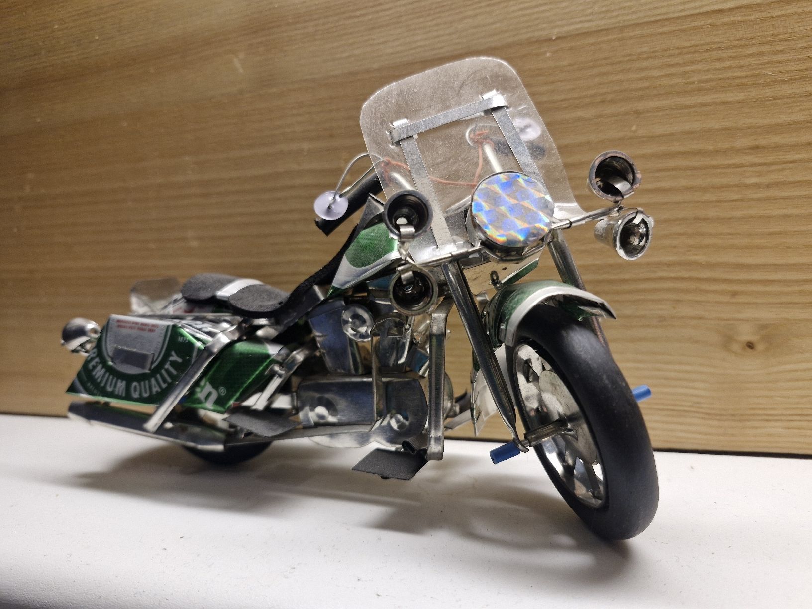 Kit di modellismo & Modellini statici: modellmotorrad aus aludosen – Nuovo (secondo la descrizione) da Baden venduto da lor_hk8w 3