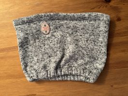 Cache-cou gris chiné, chaud et confortable pour l'hiver ❄️