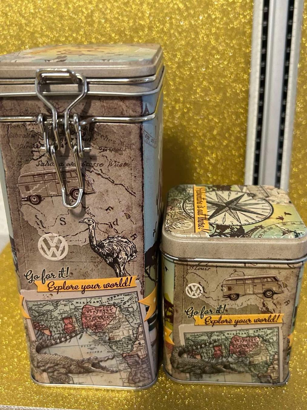 Tutte le decorazioni: Schöne Vintage Blechdose – Usato da Wil SG venduto da Nvik 3