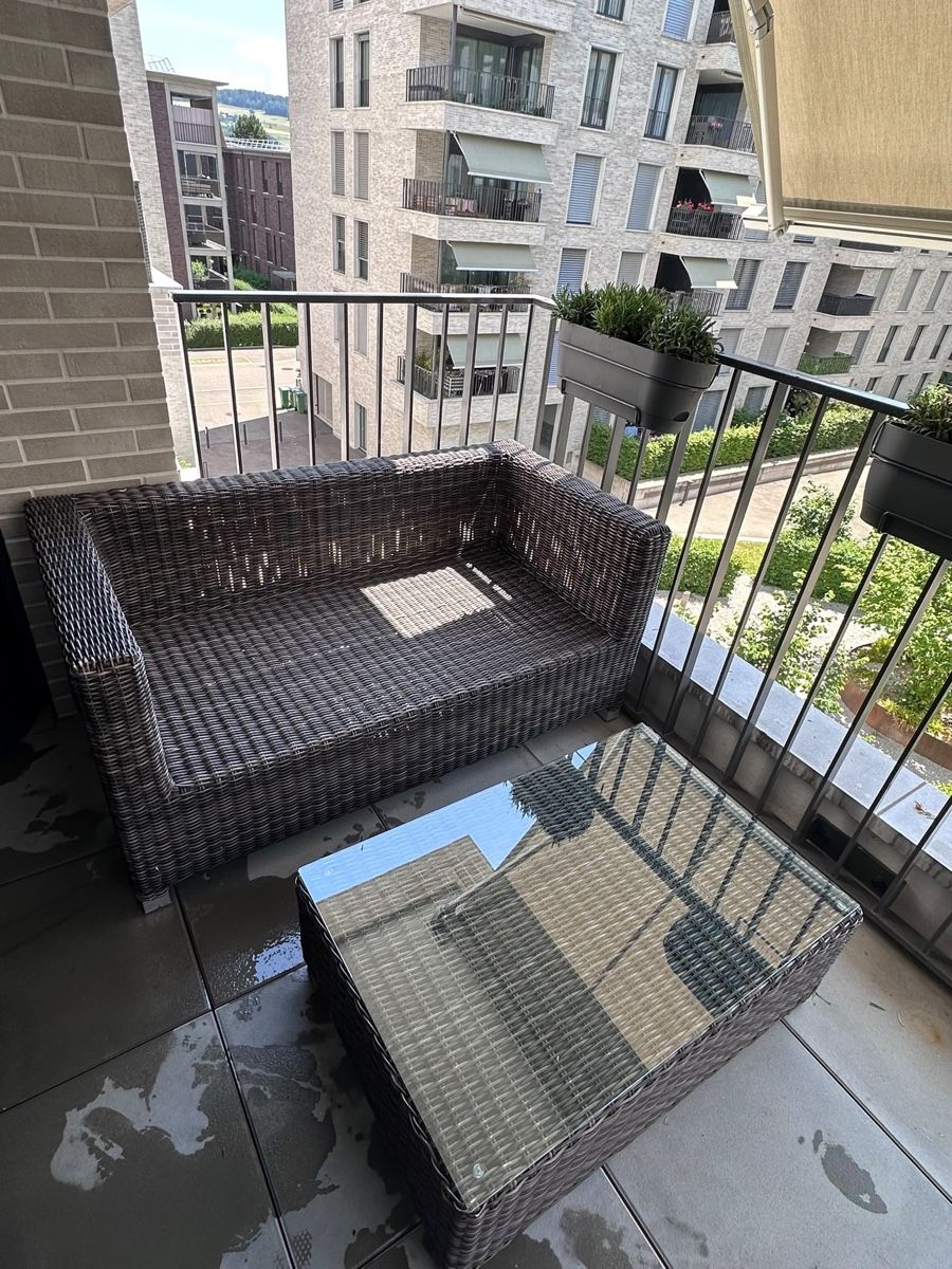 Sofas: Rattan Lounge – Gebraucht aus Bülach von kat_g96x 2