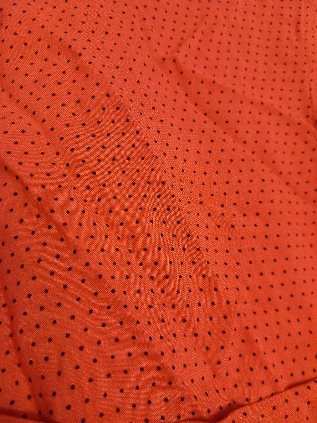 Zara Camicette: Blouse en viscose orange à pois ZARA BASIC T38 – Usato da Faoug venduto da per_kp6r 2