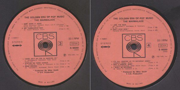 Vinyles: The Marmalade – Neuf (Voir description) à Aeschi SO par Stones55 4