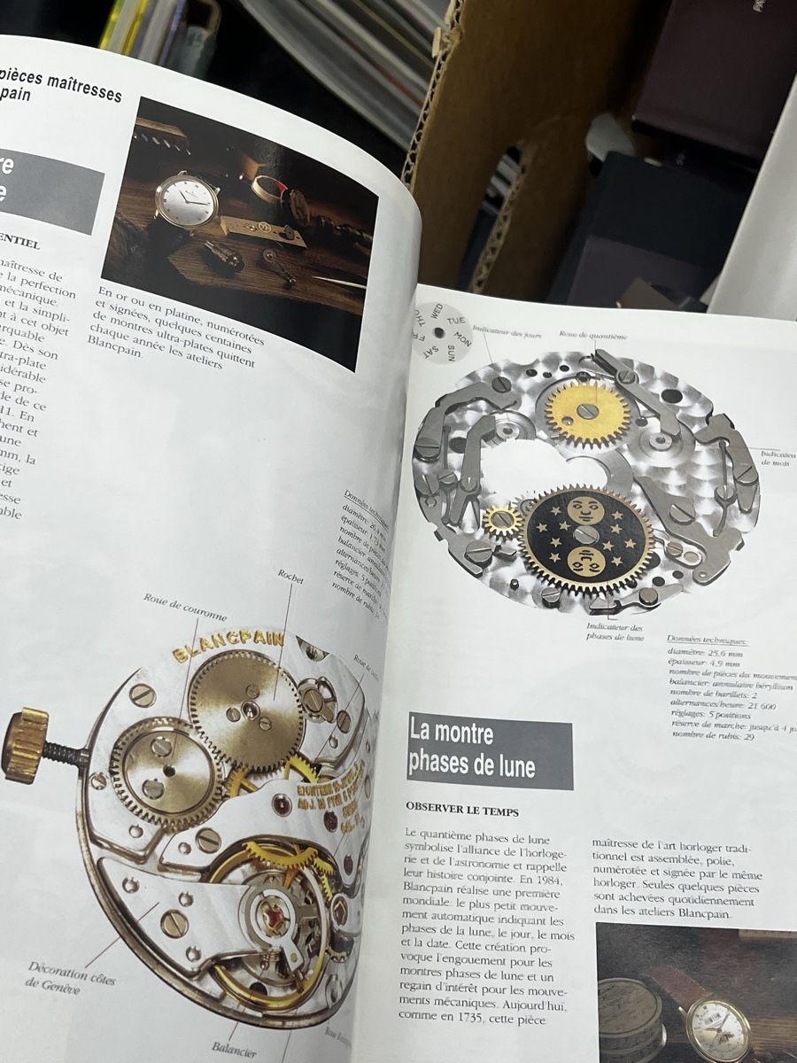 Dokumente: Blancpain Prospectus 1994 – Gebraucht aus Wettingen von NickInc 5