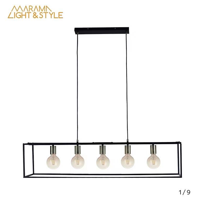 Lampadari & plafoniere: Hängeleuchte mit 6 Leuchtmittel / Esstischlampe – Usato da Gunzgen venduto da Kiti_03 1