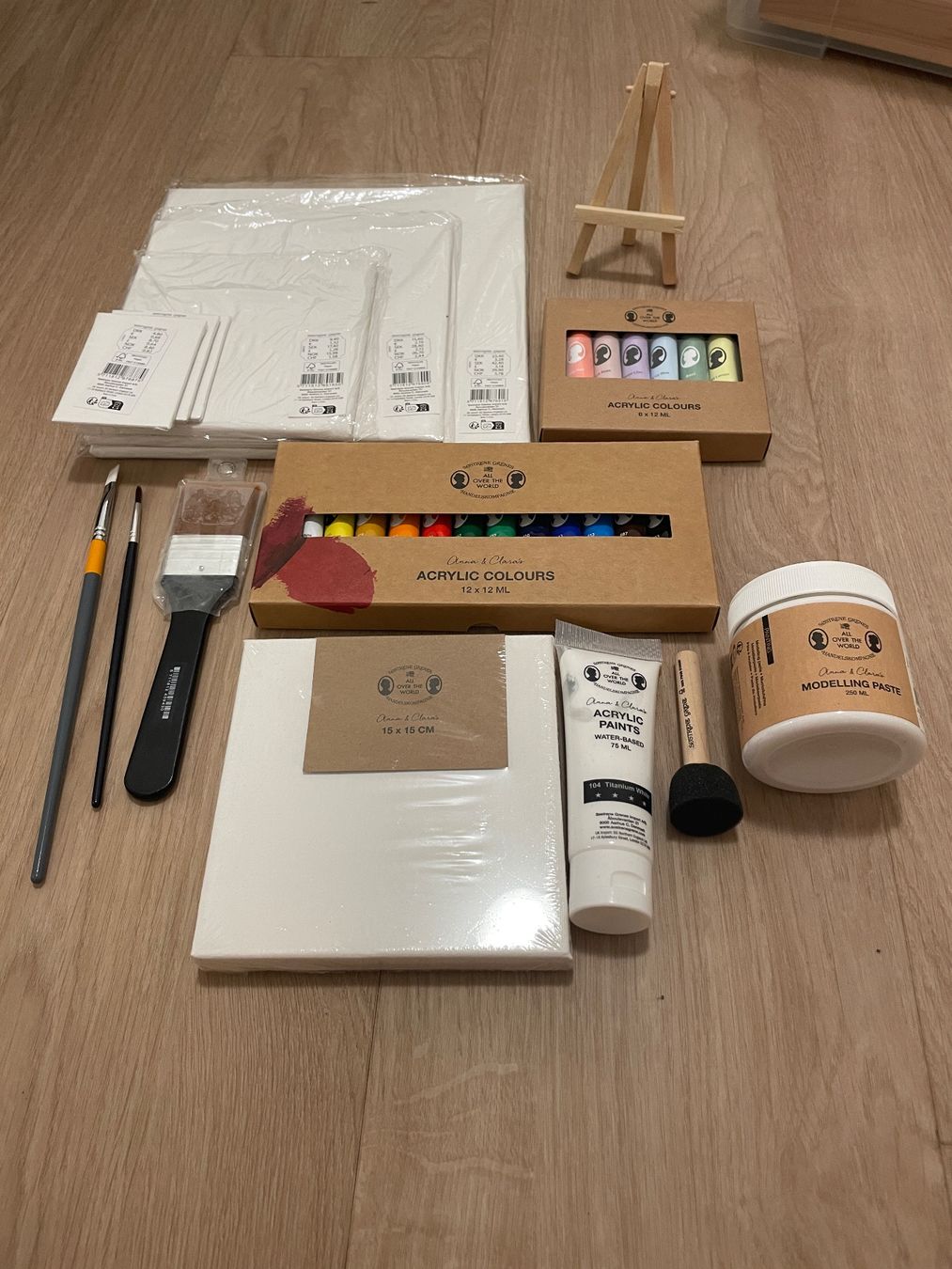 Kit bricolage: Acryl Set inkl. Leinwände – Usato da Luzern venduto da noz_b7k9 1